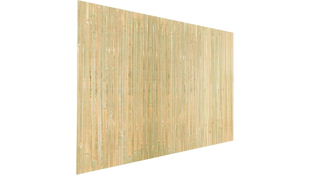 handwoven bamboo 6x13 outdoor