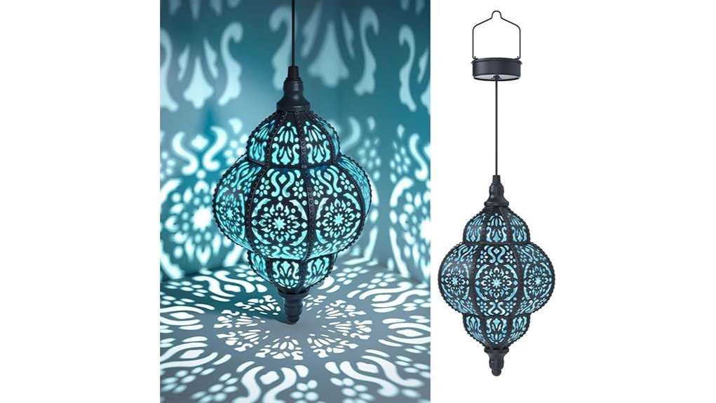 hapjoy solar hanging lantern