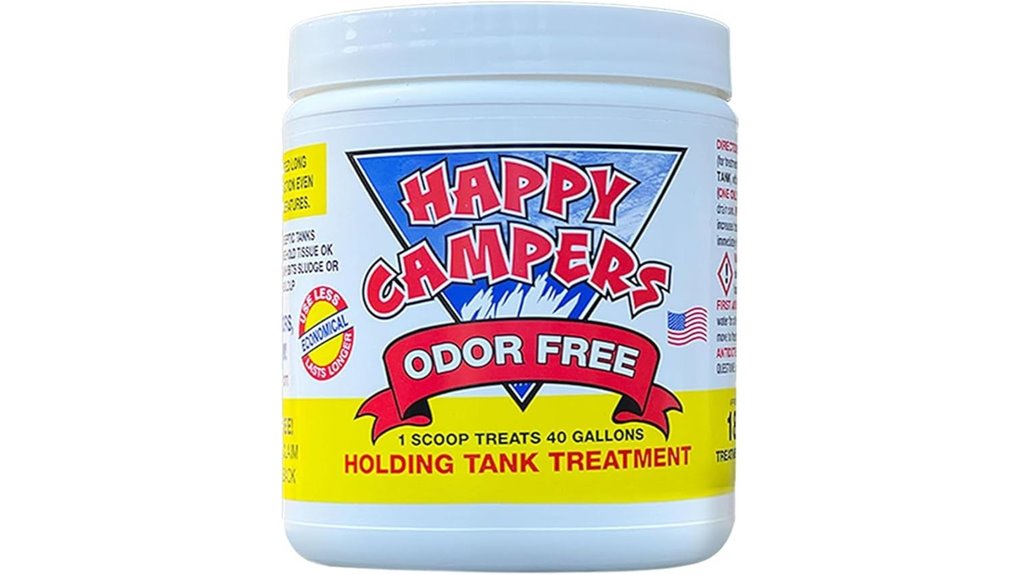 happy campers toilet tank