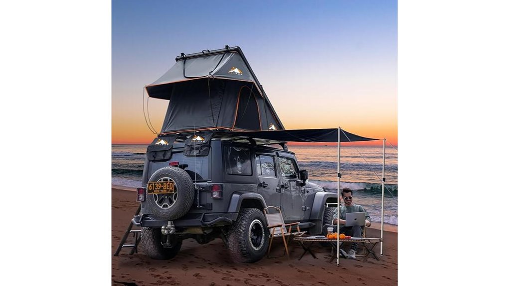hard shell rooftop tent