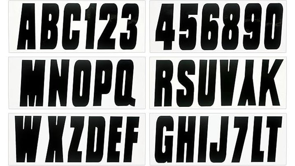 hardline solid black decal
