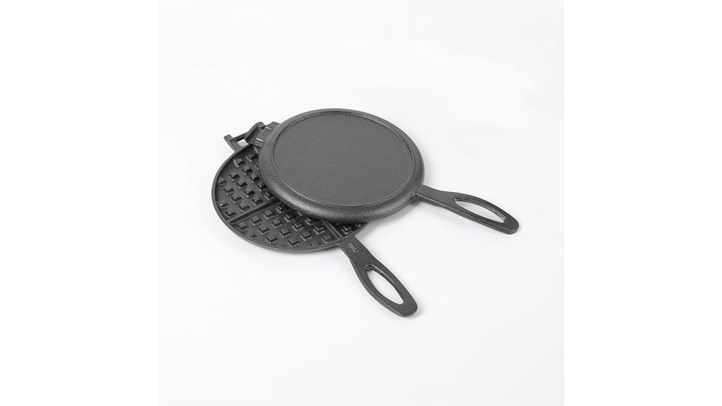 hawok cast iron waffle