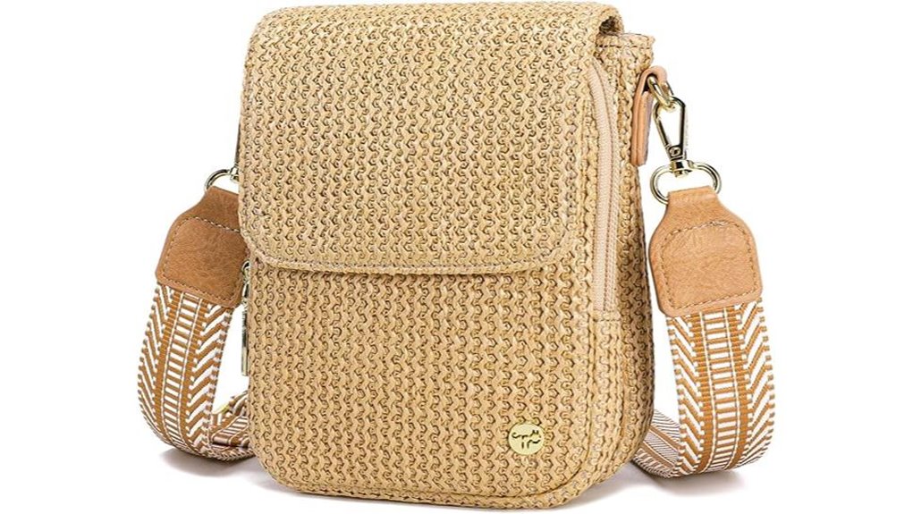 haytijoe crossbody rfid straw
