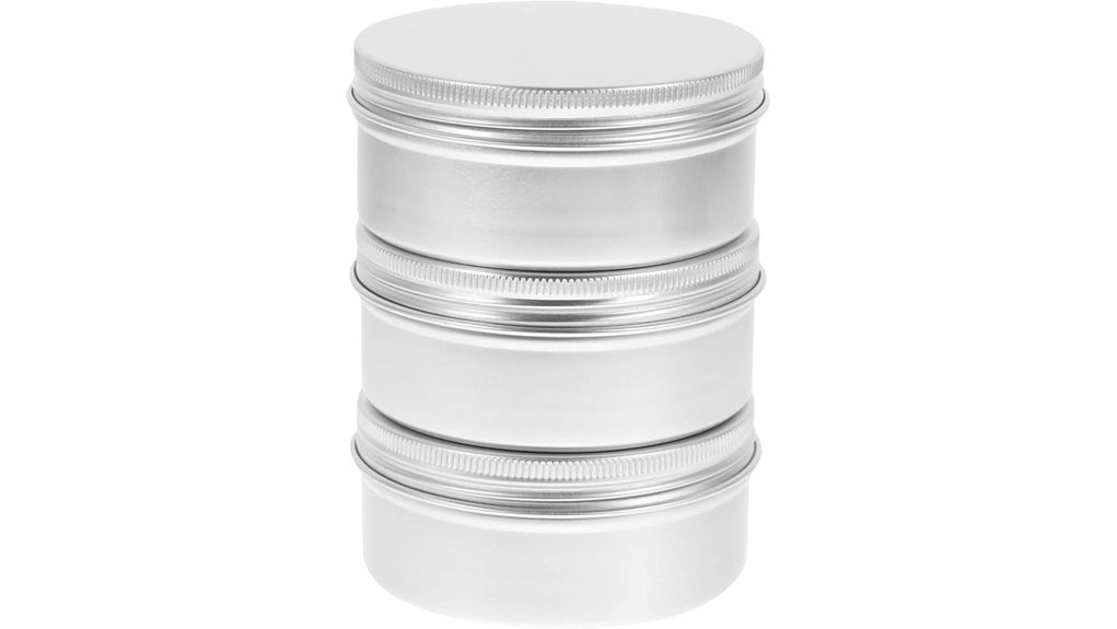 healifty aluminum 3 pack lids