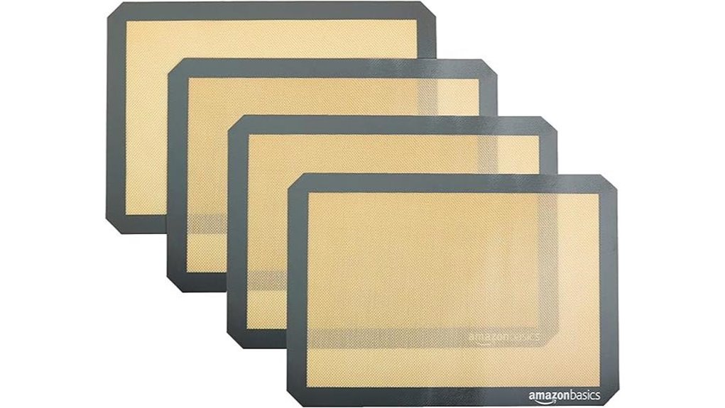 heat resistant silicone baking mats