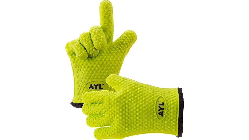 heat resistant silicone smoker gloves