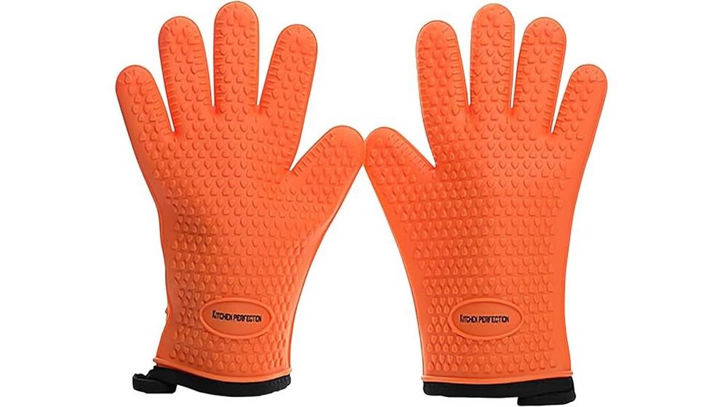 heat resistant waterproof silicone gloves
