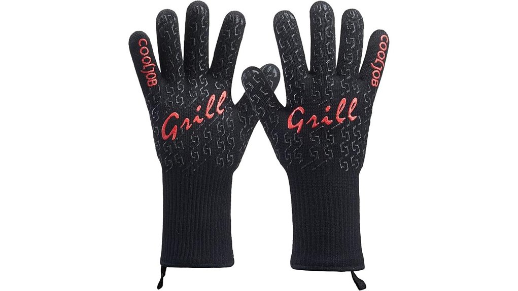 heatproof smoker silicone gloves