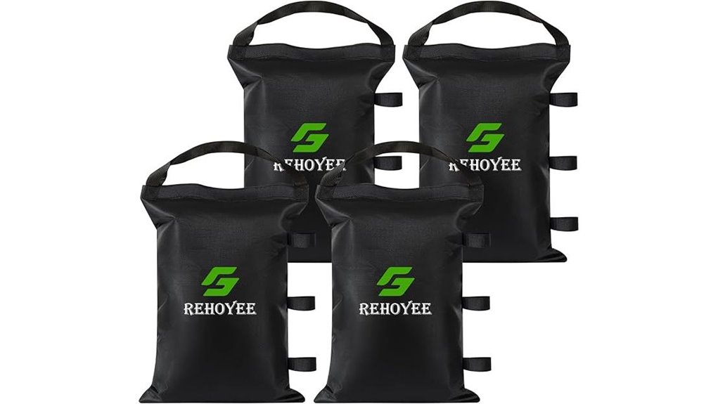 heavy duty 4 pack 150 lb sandbags