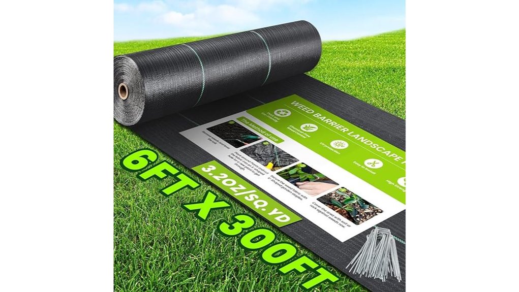 heavy duty 6 pack 300 ft weed