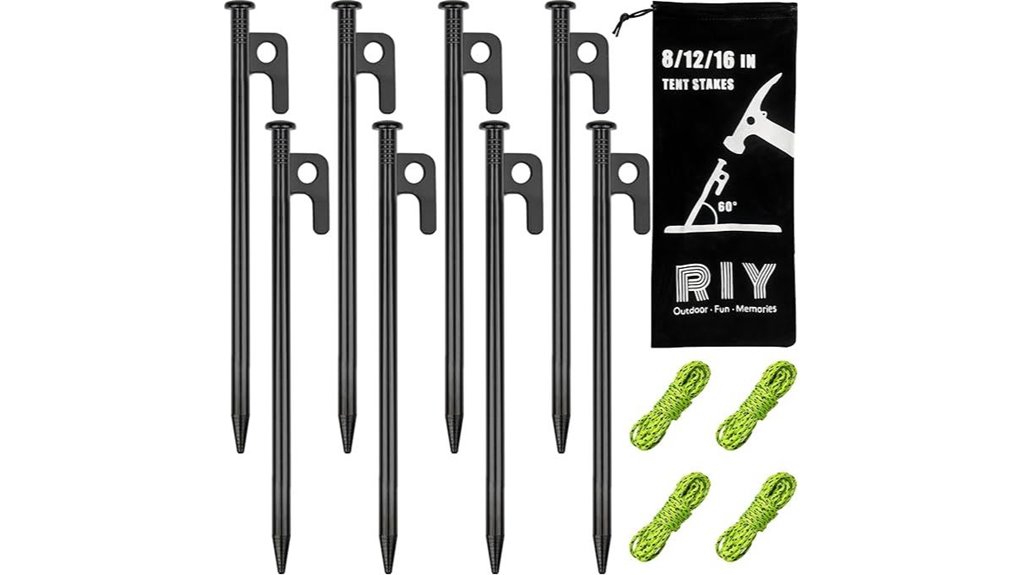 heavy duty 8 pack 8 inch steel