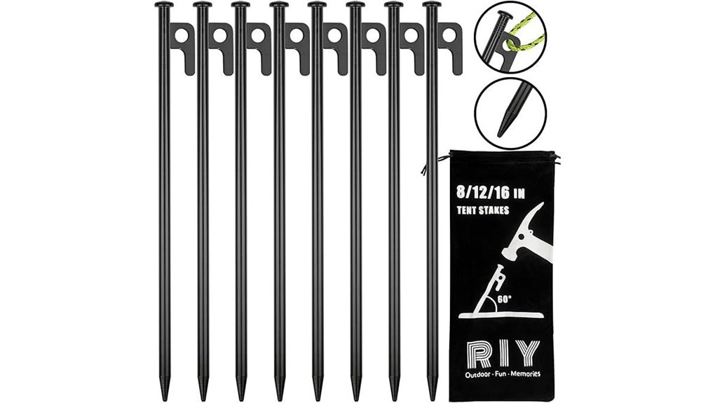 heavy duty 8 pack stakes