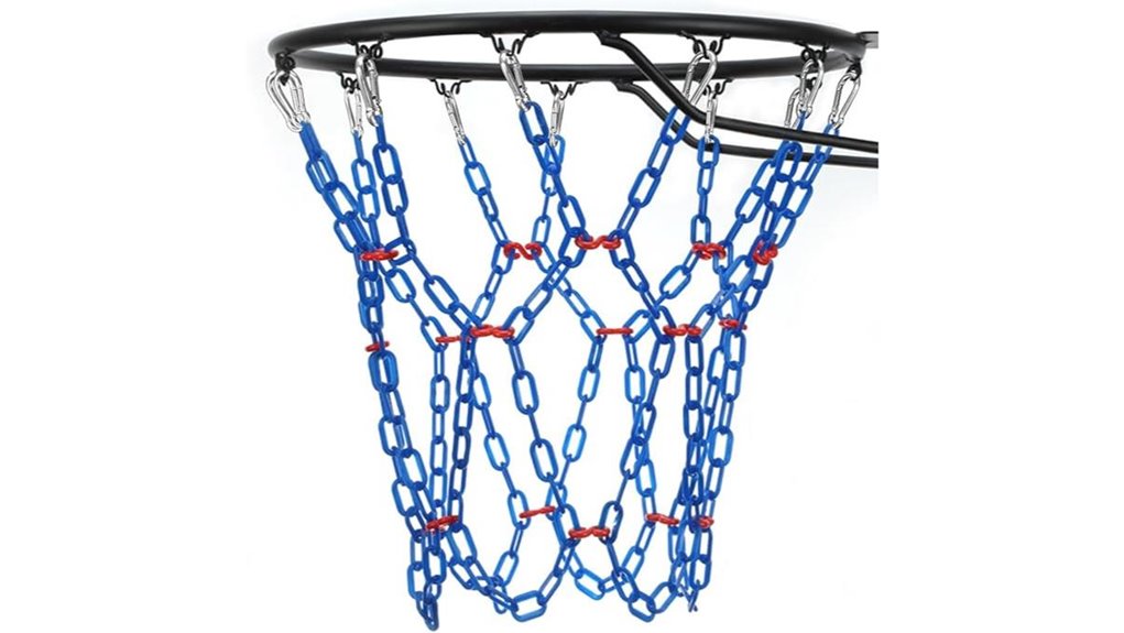 heavy duty anti rust basketball net