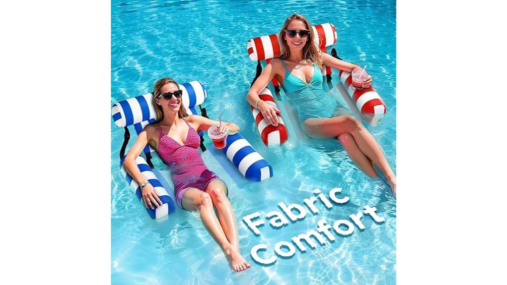 heavy duty inflatable pool chairs
