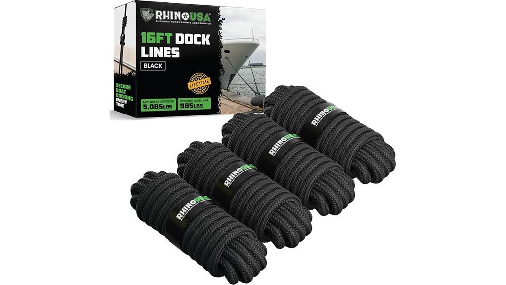 heavy duty marine 1 2 inch docklines