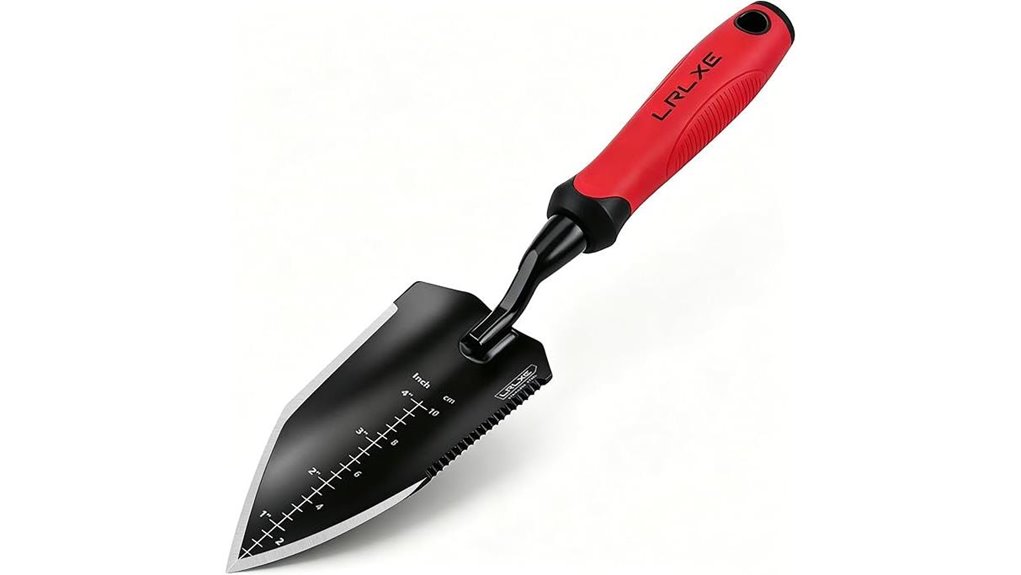 heavy duty stainless garden trowel
