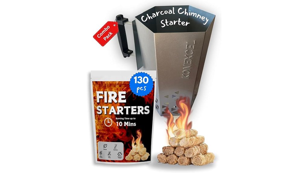 heavy duty xl charcoal starter