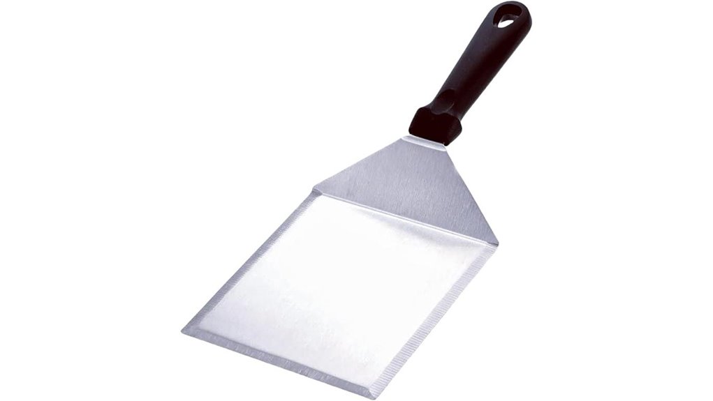 heavy stainless 6x5 spatula