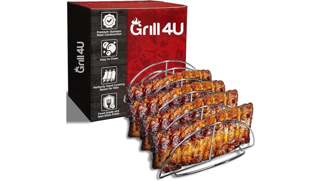 heavy stainless rib rack