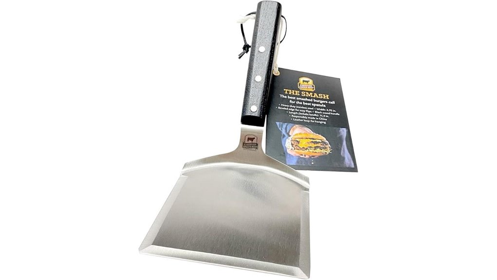 heavy steel angus spatula