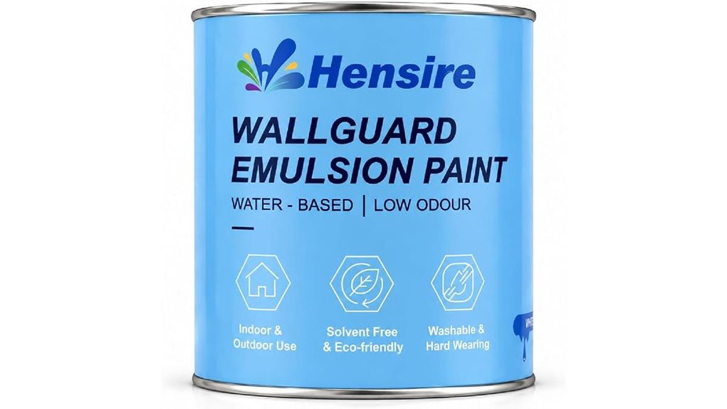 hensire white 17oz paint