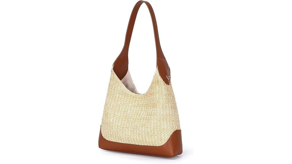herald woven straw hobo