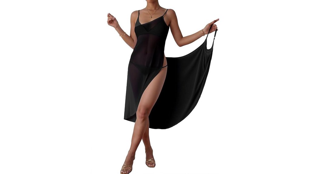 herseas women s sheer coverup