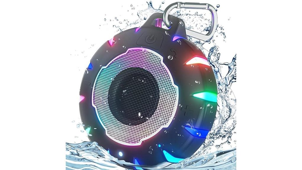heysong waterproof bluetooth speaker