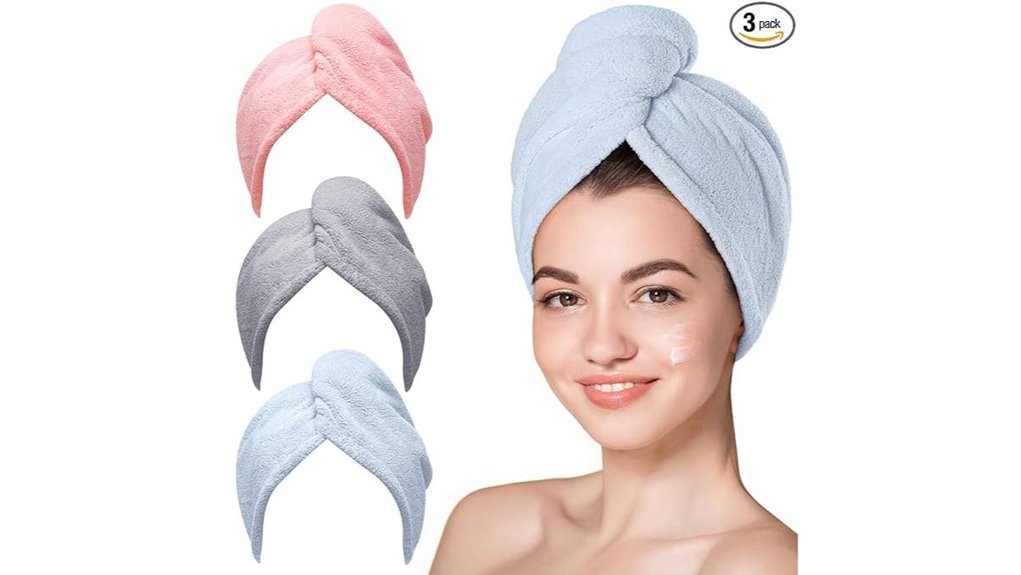 hicober microfiber towels 3 pack
