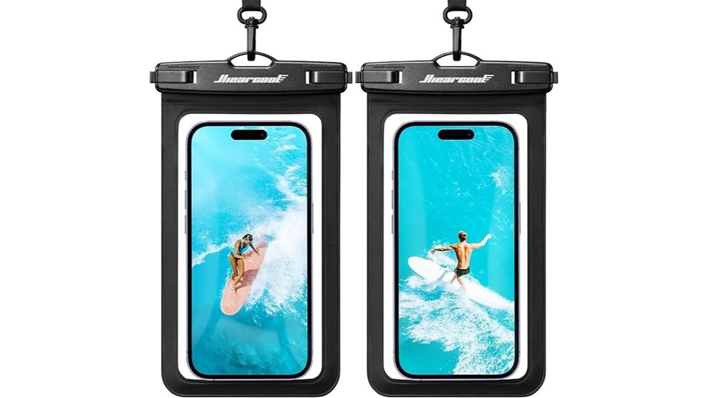 hiearcool waterproof phone pouches
