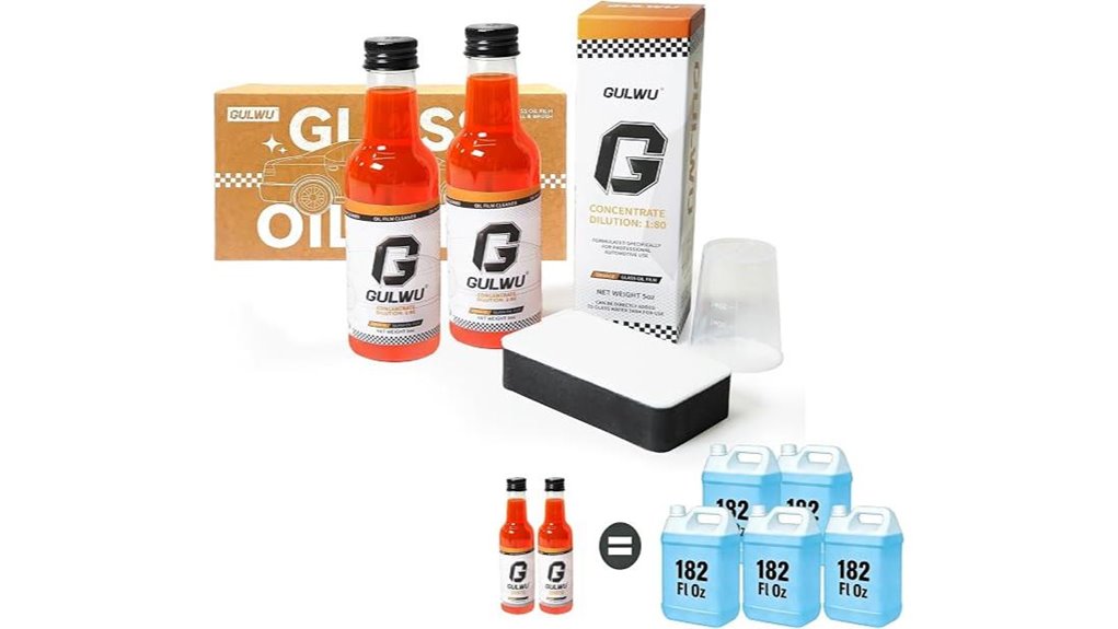 high performance 3 in 1 windshield concentrate