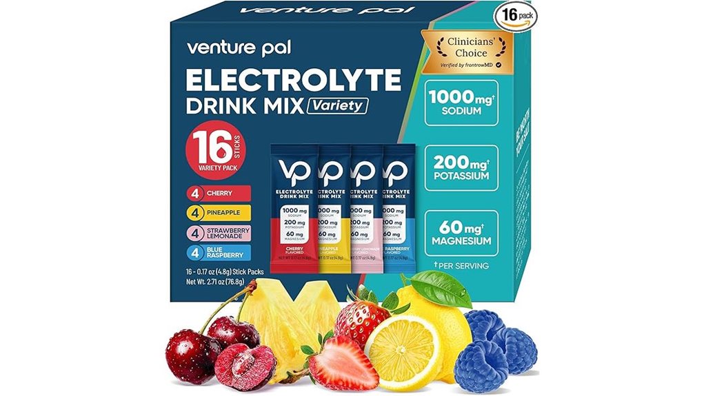high sodium sugar free electrolyte pack