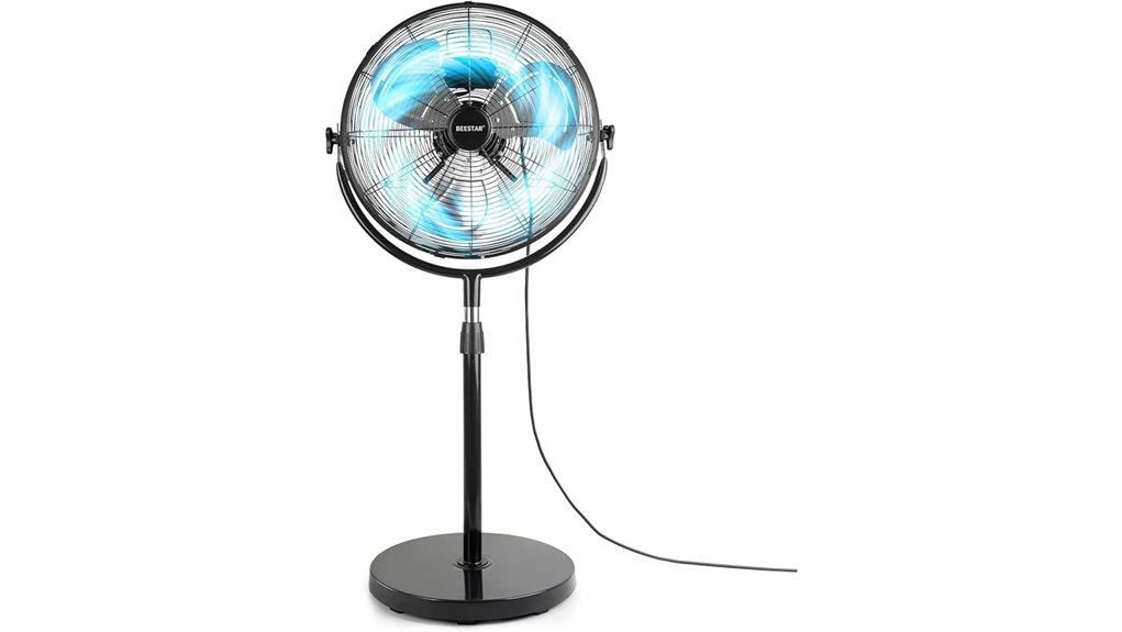 high velocity 18 inch pedestal fan