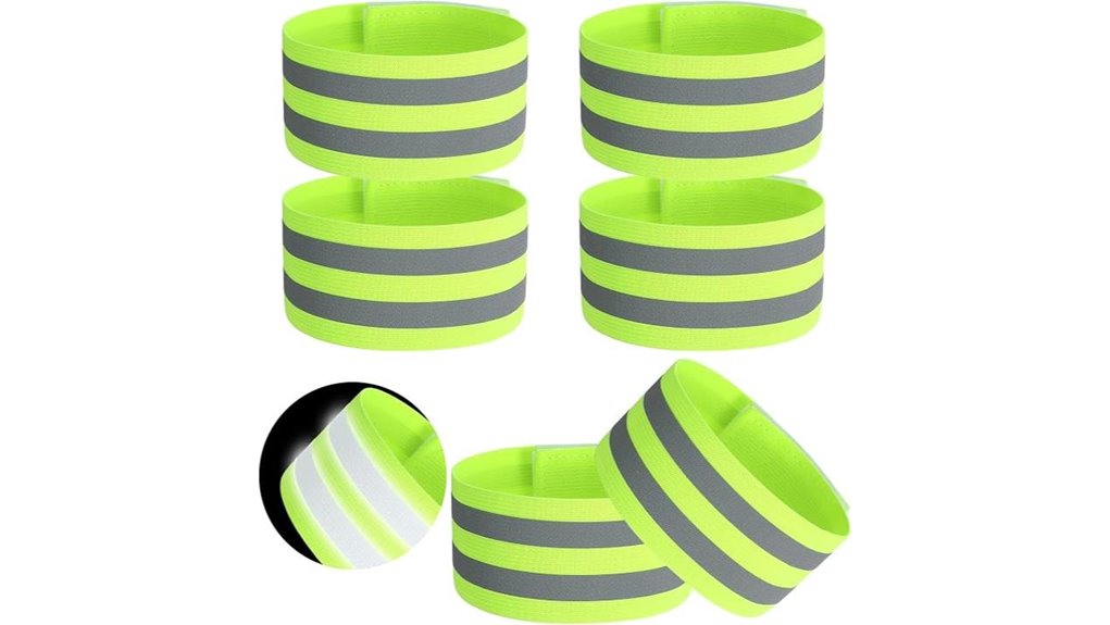 high visibility reflective running bands