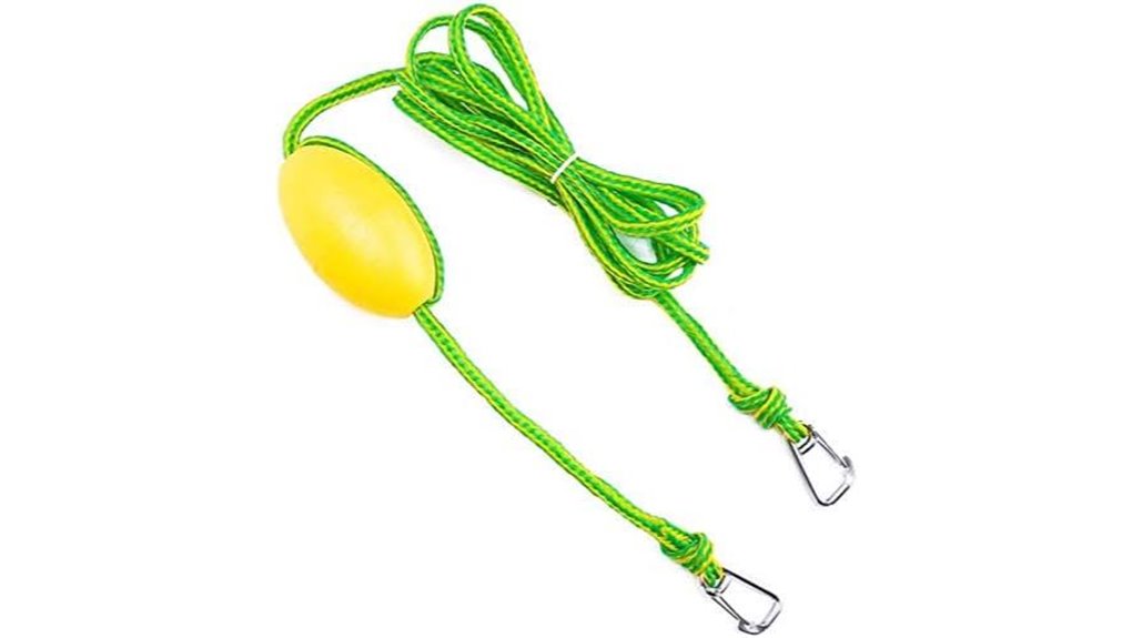 high visibility stainless marine grade rope