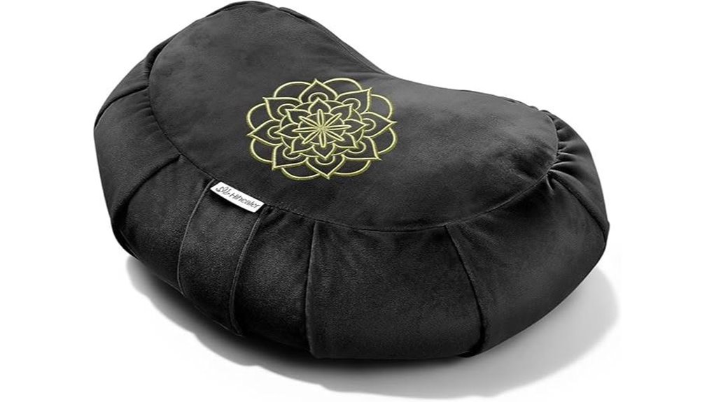 hihealer crescent buckwheat cushion