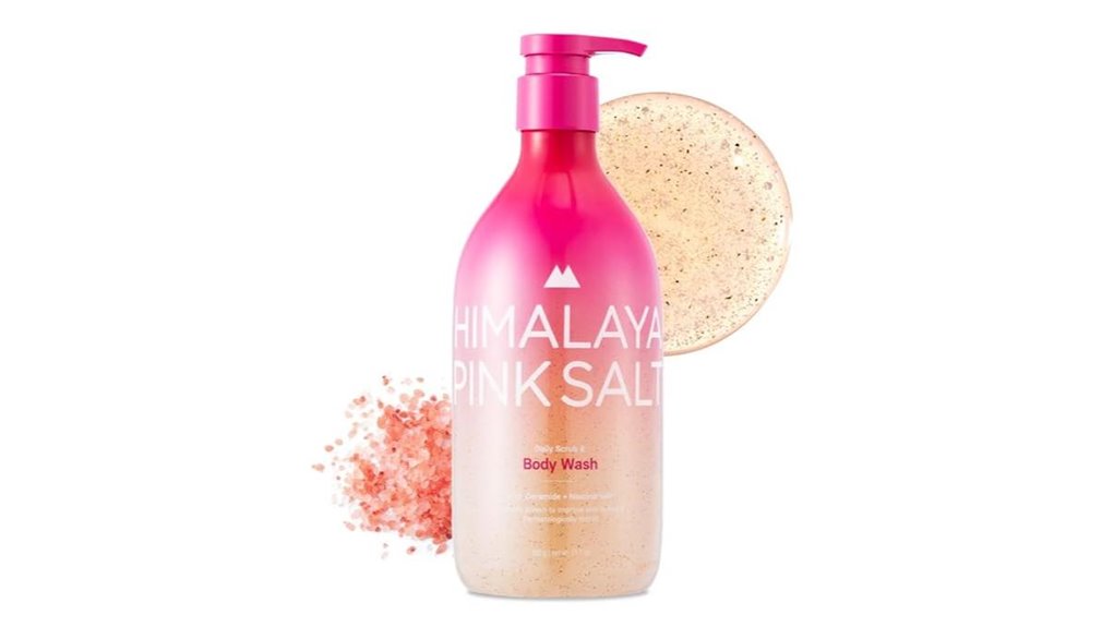 himalayan pink salt scrub