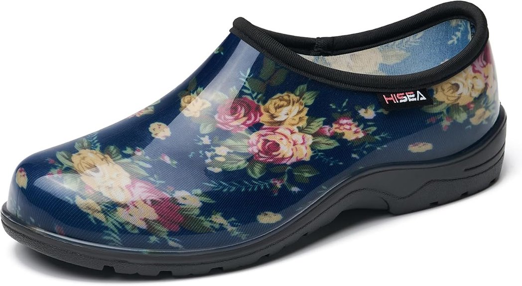 hisea waterproof slip on boots
