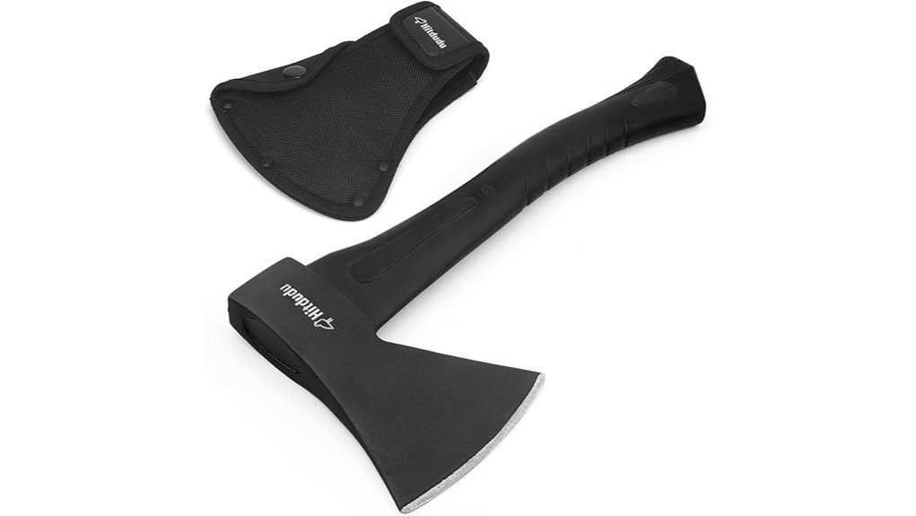 hitdudu carbon steel camping axe