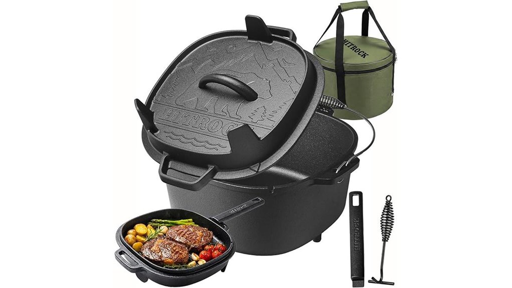 hitrock 5qt dutch oven