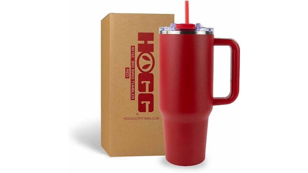 hogg 40oz tumbler straw