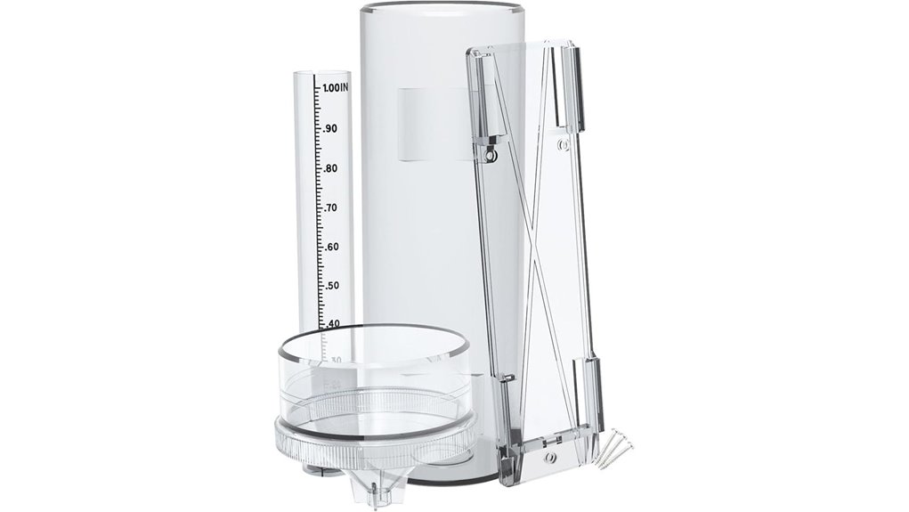 holdley one hundredth inch rain gauge