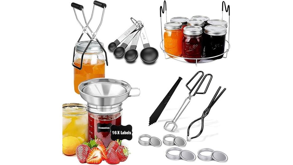hommes mason jar canning