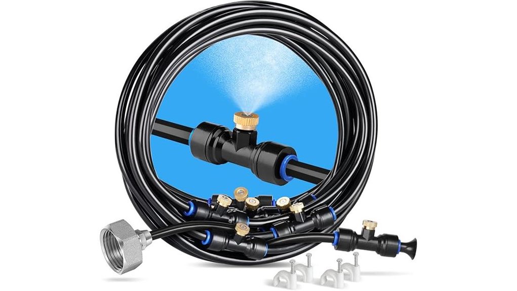 homnote 7 nozzle misting line