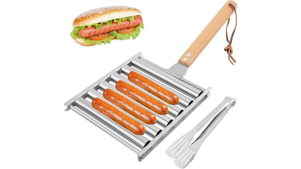 hot dog roller spatula