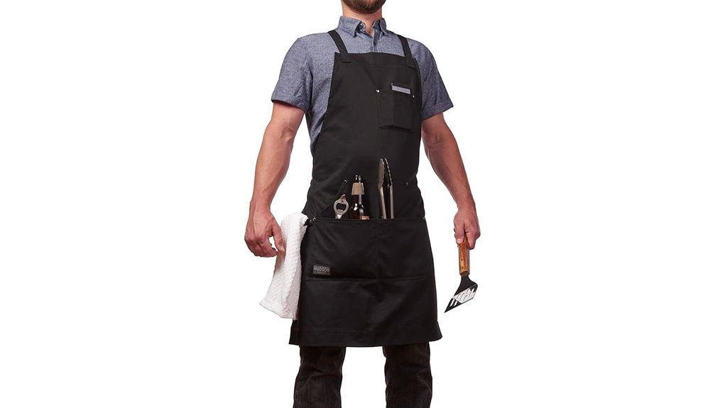 hudson chef apron grill