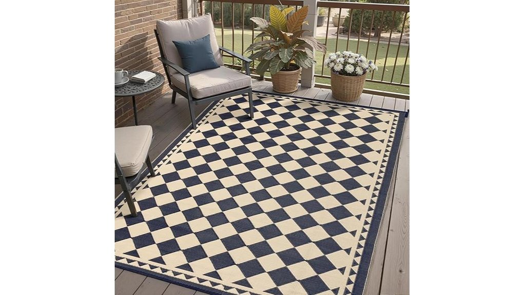 hugear 5x8 waterproof rug