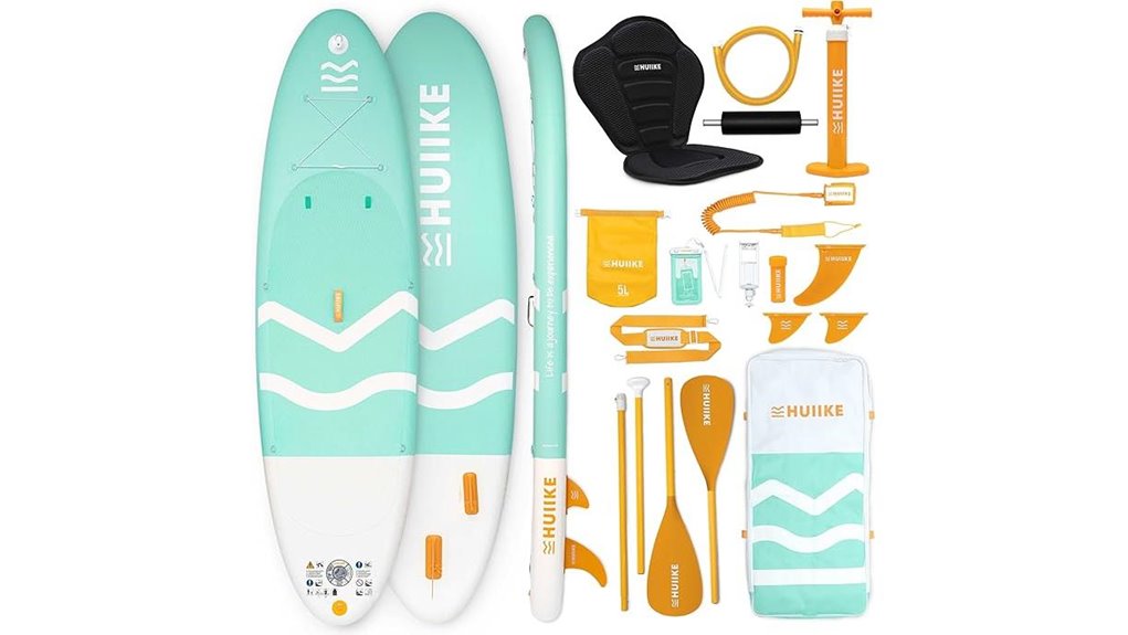 huiike inflatable paddleboard accessories