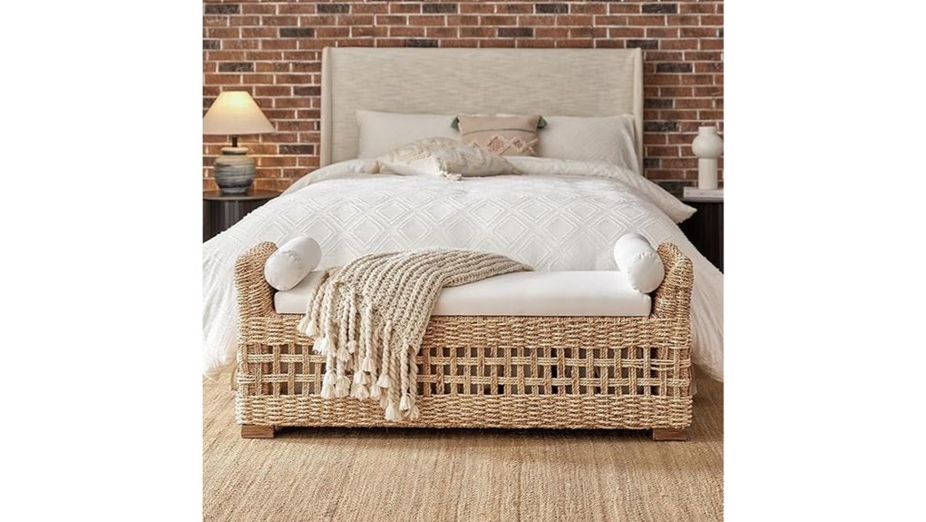 hulala rattan storage bench