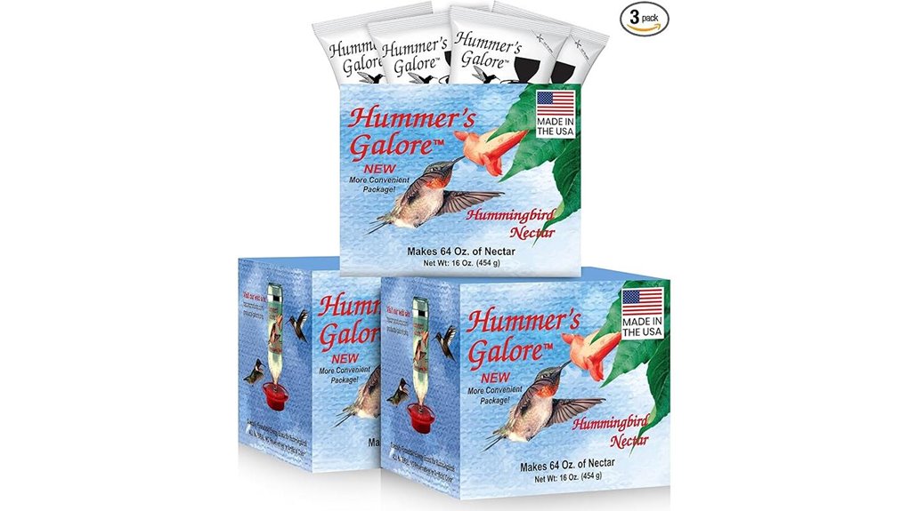 hummer s hummingbird nectar trio